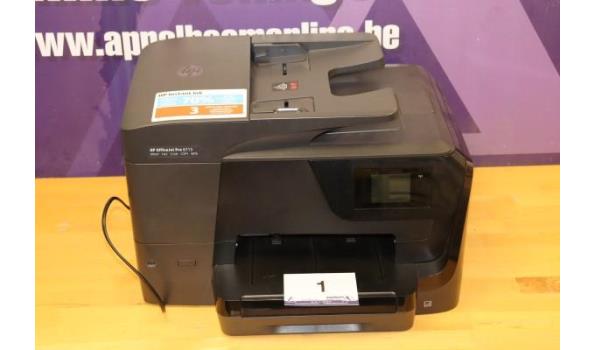 printer HP, type Officejet Pro 8715